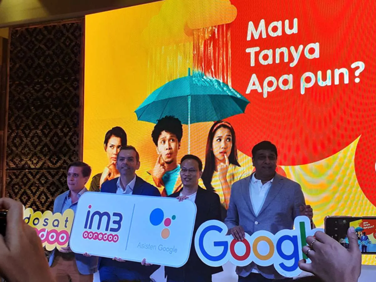 Indosat catat ada 1 juta menit interaksi pelanggan dalam phone line asisten Google