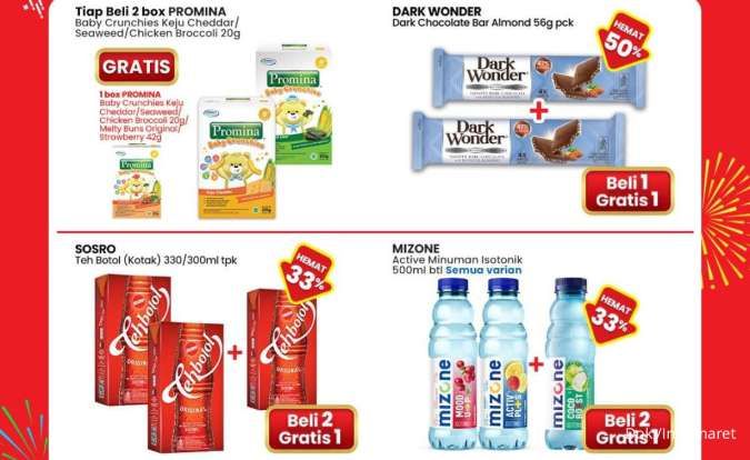 Promo Berhadiah Indomaret 27 November-10 Desember 2025, Cokelat Beli 1 Gratis 1