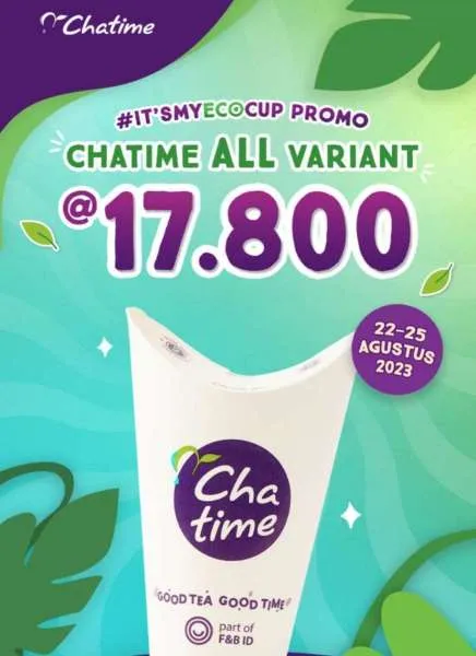 Promo Chatime Eco Cup