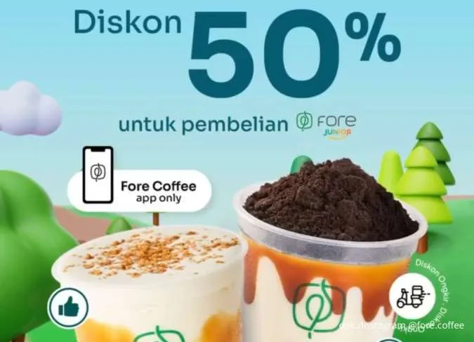 Promo Fore Hari Anak Sedunia 20 November, Beli Fore Junior Diskon sampai 50%
