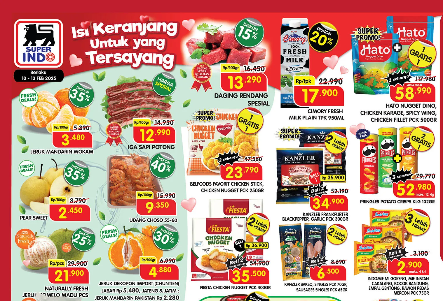 Promo Superindo Weekday 10-13 Februari 2025