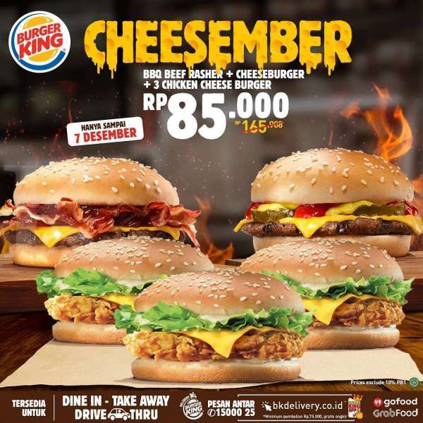 Promo Burger King 1-7 Desember 2020 