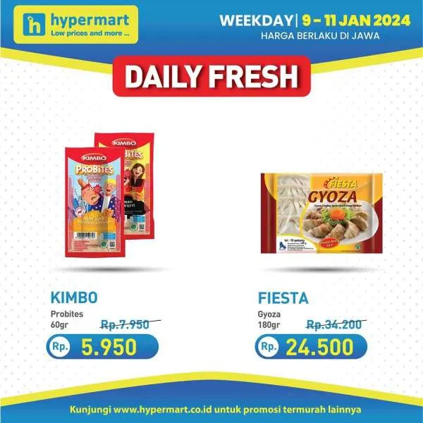 Promo Hypermart Hyper Diskon Weekday Periode 9-11 Januari 2024