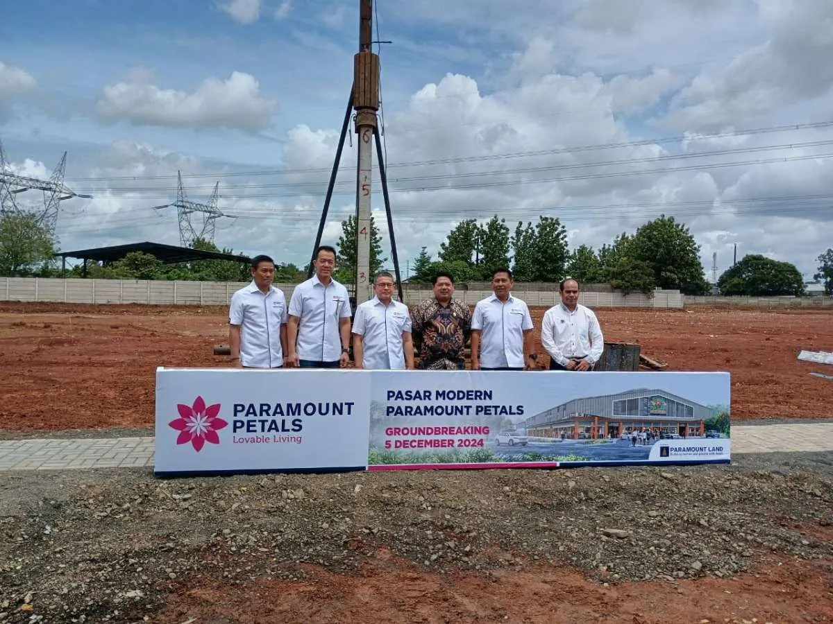 Paramount Land Gelontorkan Rp 1,6 Triliun Bangun Infrastruktur Paramount Petals