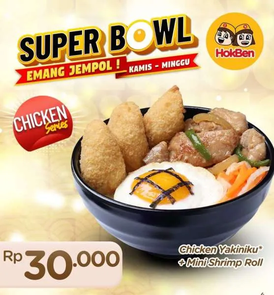 Promo HokBen Superbowl Januari 2025