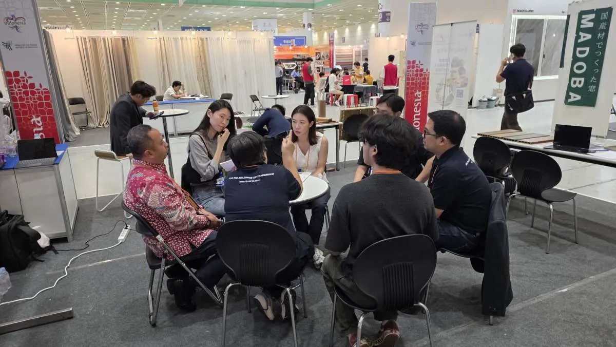 Bahan Bangunan Indonesia Raup Potensi Transaksi Rp41,62 Miliar di Korea BuildWeek2025