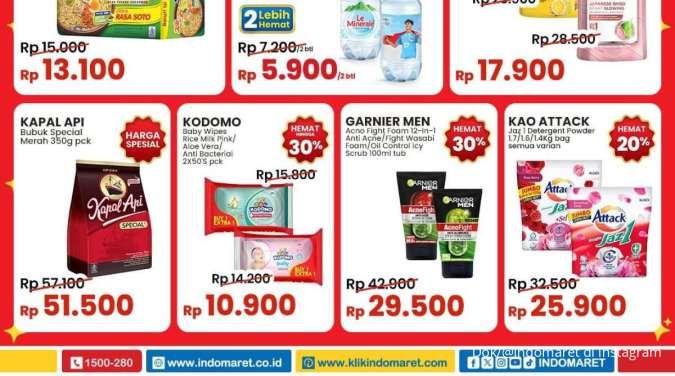 Promo Indomaret Weekend Januari 2025, Attack dan Garnier Men Hemat di Akhir Pekan