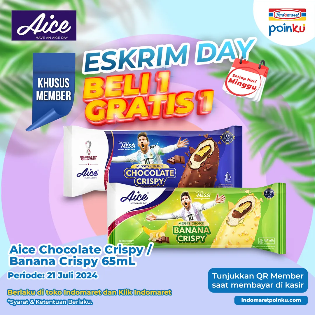 Promo Indomaret Es Krim Day Periode 21 Juli 2024