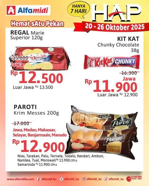 Promo Alfamidi Hemat Satu Pekan Periode 20-26 Oktober 2025