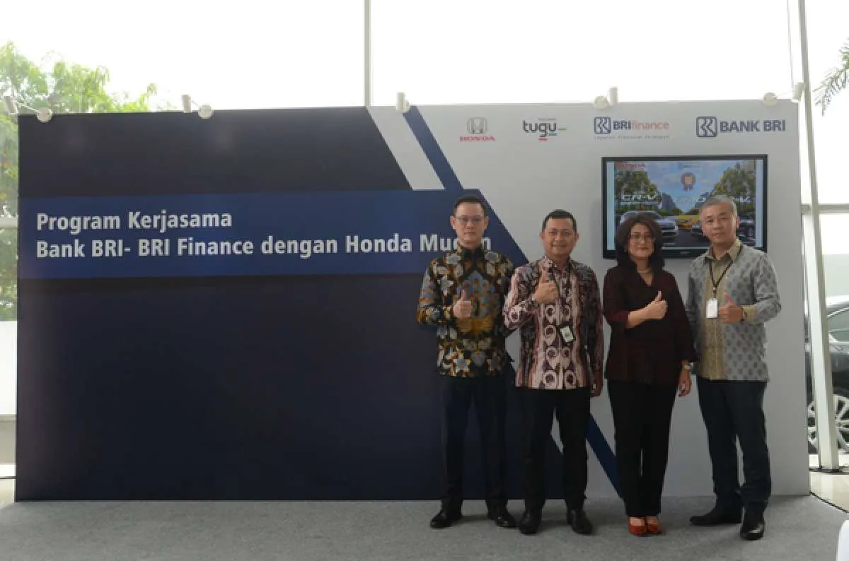 Gencar garap kredit otomotif, BRI Finance dan Bank BRI gandeng Honda Mugen