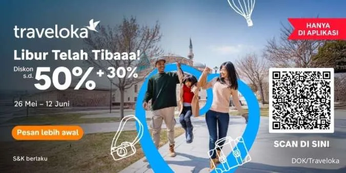  Traveloka Ajak Keluarga Wujudkan Liburan Lewat Kampanye Libur Sekolah 2025