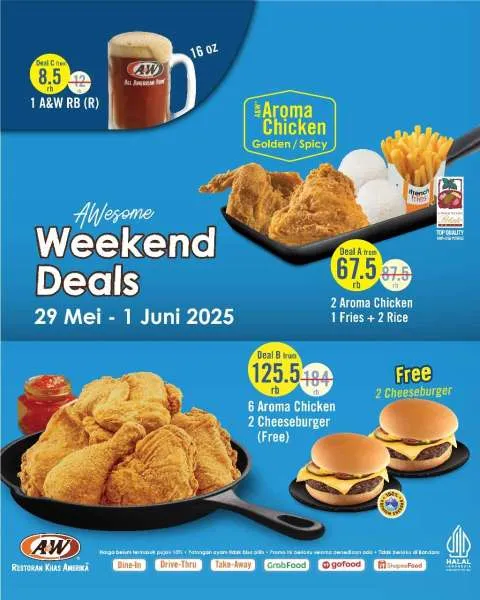 Promo Weekend Deal 29 Mei - 1 Juni 2025