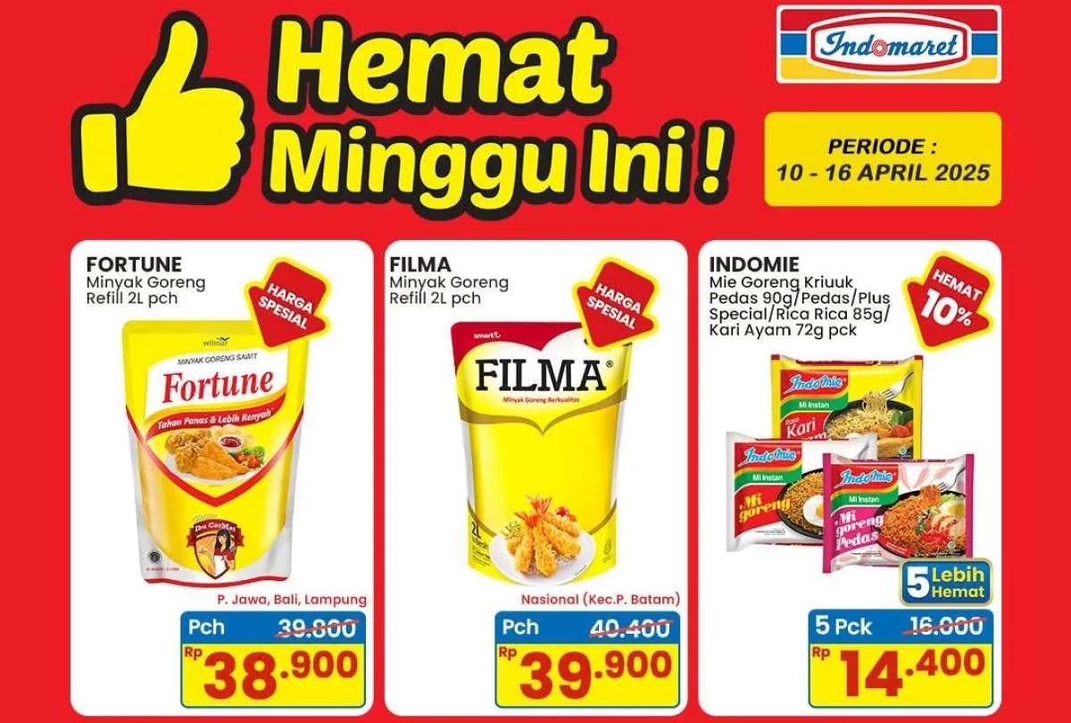 Promo Minyak Goreng Hemat di Alfamart dan Indomaret April, Cek Harga di Superindo