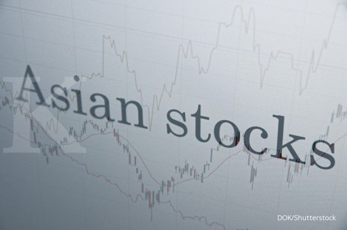 Bursa Asia jatuh, Hang Seng-Kospi memerah