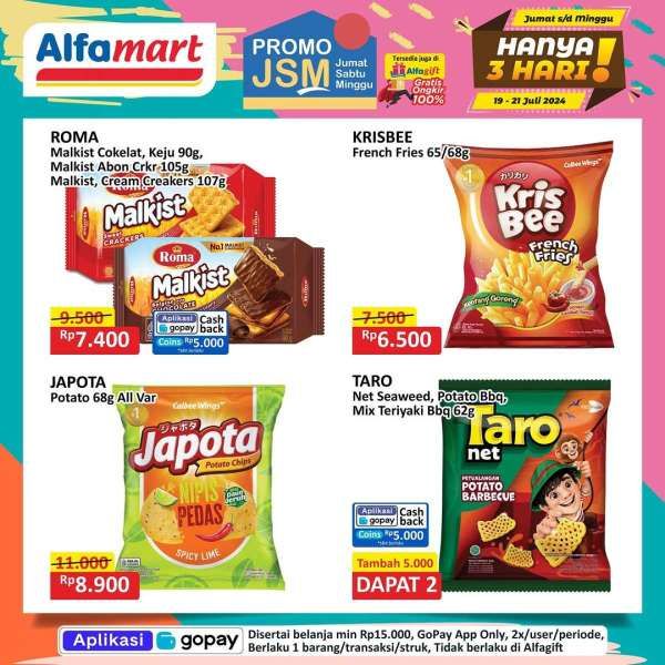 Promo JSM Alfamart Weekend 19-21 Juli 2024