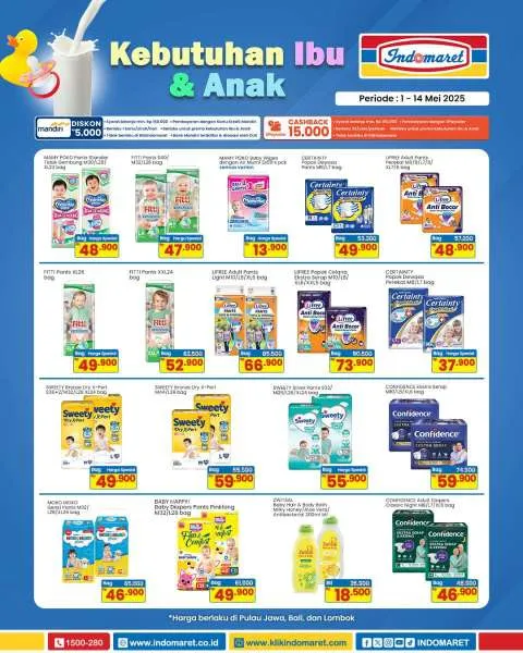 Promo Indomaret Super Hemat Periode 1-14 Mei 2025