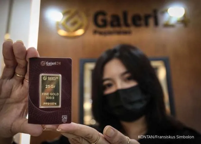 Harga Emas Galeri 24 dan UBS di Pegadaian Hari Ini Selasa (12/5) Merosot Tajam