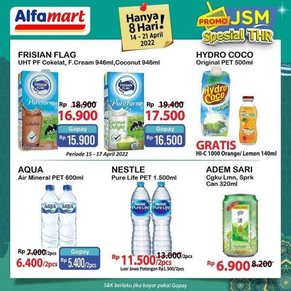 Promo JSM Alfamart Spesial THR 14-21 April 2022 