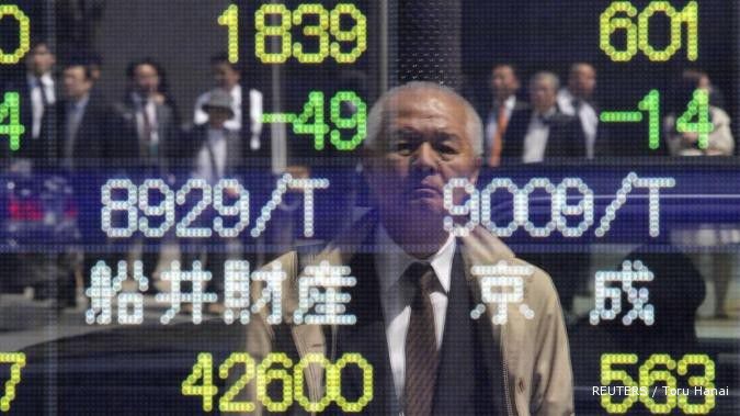 Bursa Asia terjerembab akibat isu Jepang & China