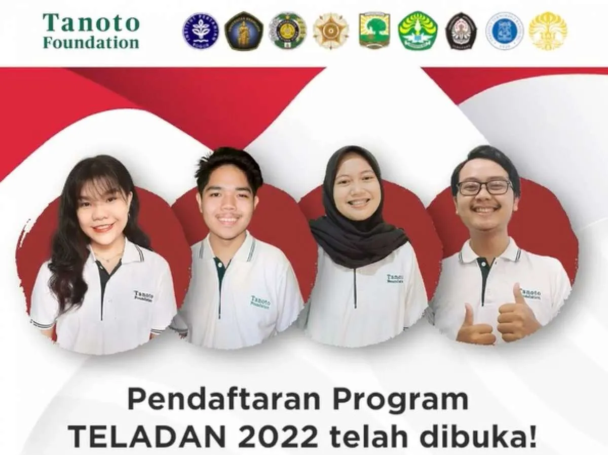 Pendaftaran beasiswa Tanoto Foundation sudah dibuka, simak persyaratannya