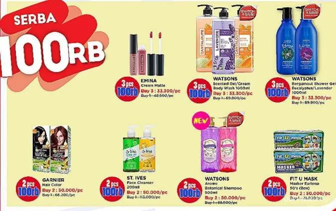 Promo Watsons Weekend Special Periode 12-16 Mei 2022