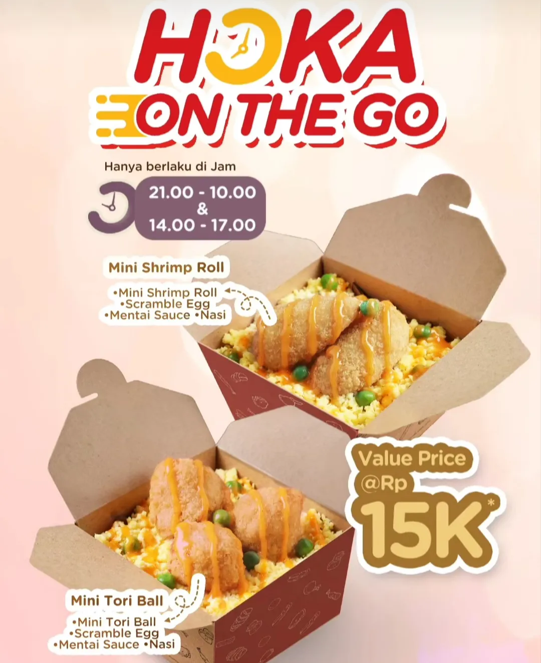 Hokben Hoka on the go