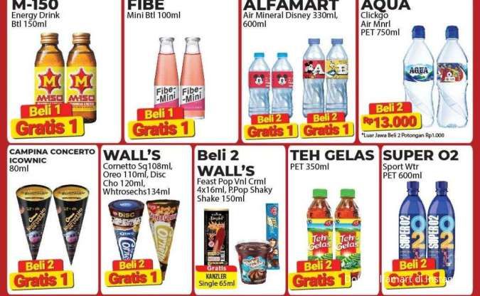 Promo Alfamart 31 Desember 2024-1 Januari 2025, Snack dan Es Krim Beli 2 Gratis 1