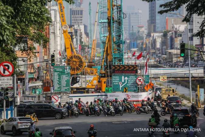 Rekayasa Lalu Lintas Selama Pembangunan Stasiun MRT Monas dan Thamrin