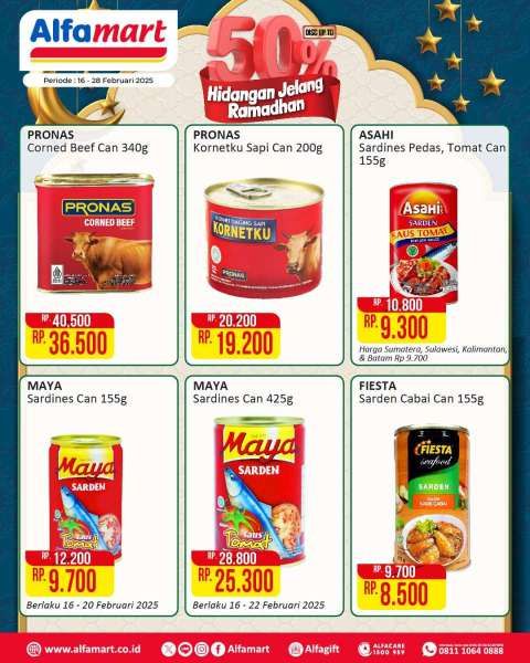 Promo Alfamart Jelang Ramadan 16-28 Februari 2025