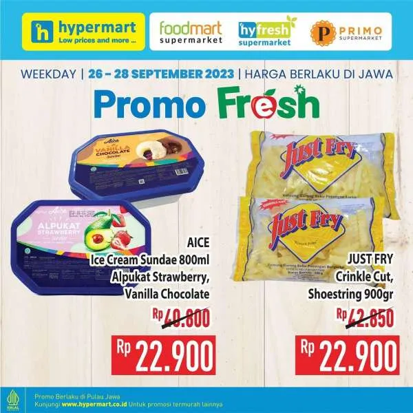 Promo Hypermart Hyper Diskon Weekday Periode 26-28 September 2023
