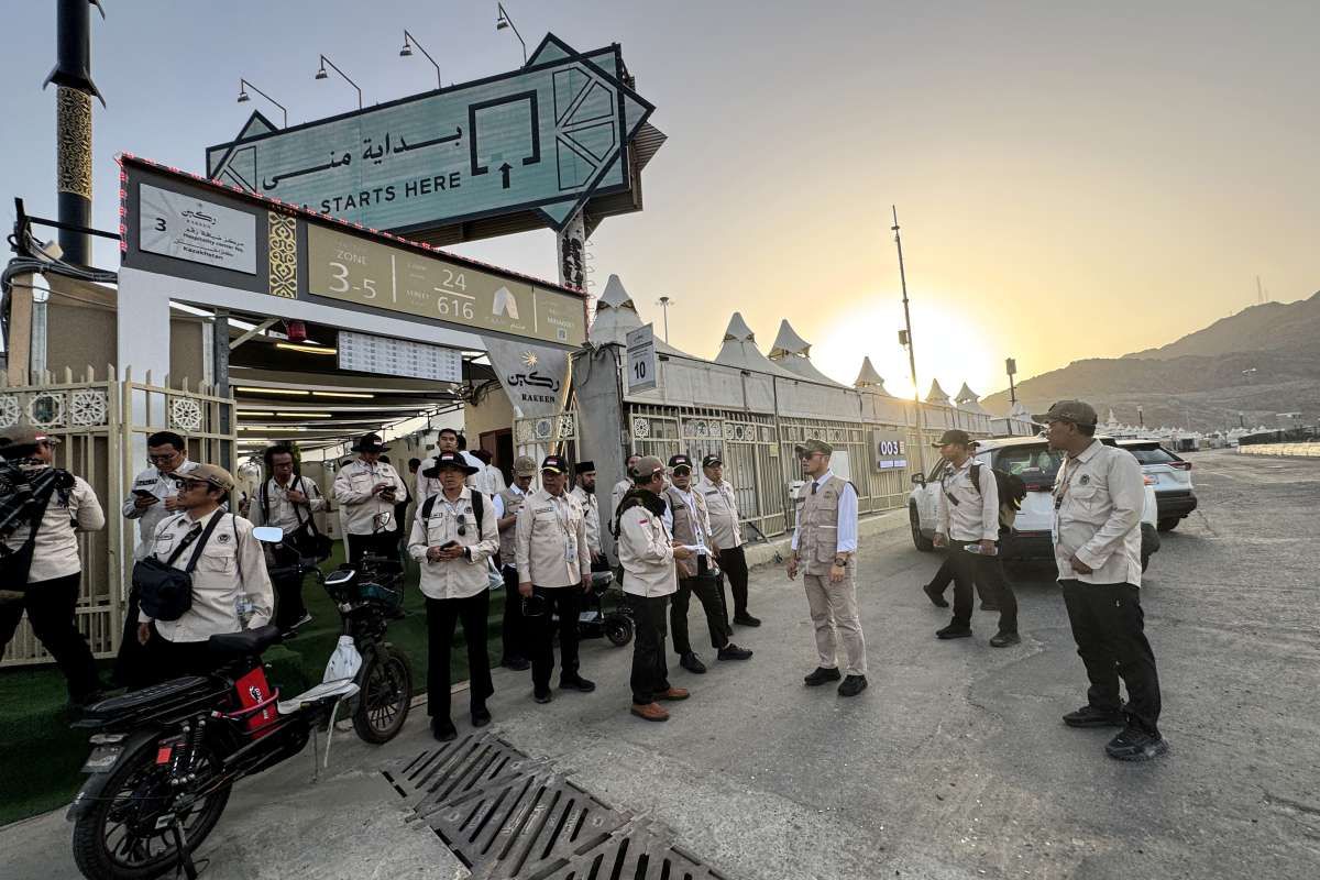Jemaah Haji Mulai Bergerak ke Arafah