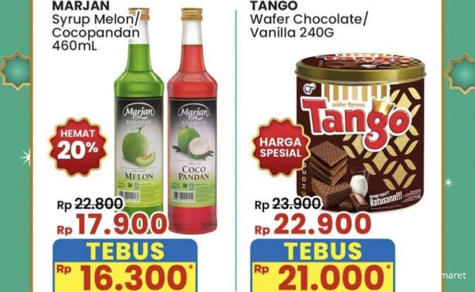 Promo Tebus Murah Sirup-Biskuit di Indomaret, Mulai Rp 7.000-an sampai 12 Maret 2025