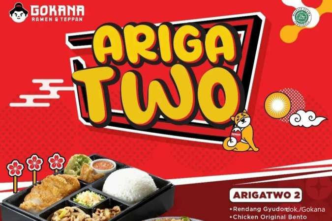 Promo Gokana Mei-Juni 2023, Paket ArigaTWO Ramen Nusantara Dapat Diskon Banyak