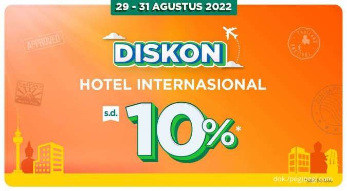 Gunakan Promo PegiPegi ke Luar Negeri, Diskon Hotel hingga 10 % s.d 31 Agustus 2022 