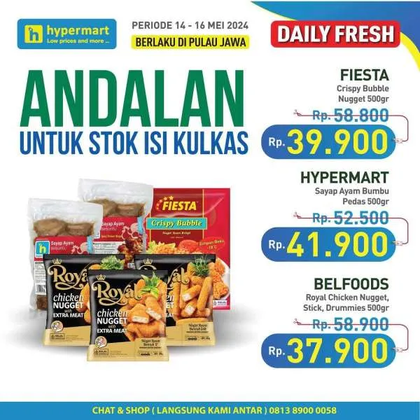 Promo Hypermart Hyper Diskon Weekday Periode 14-16 Mei 2024