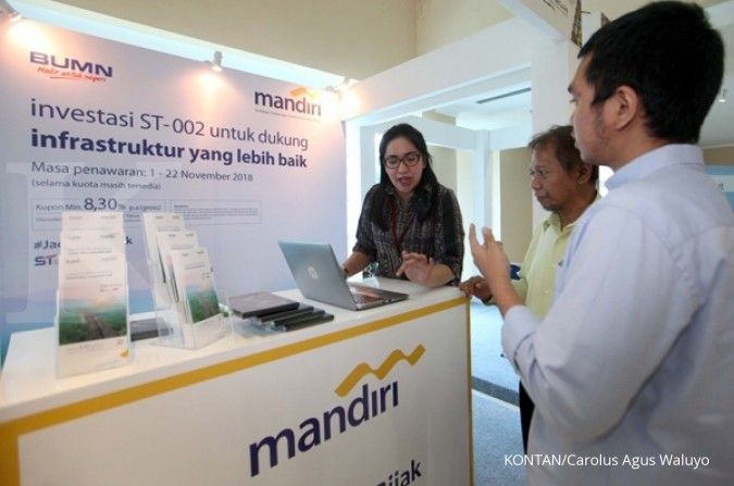 Penuhi target, penjualan sukuk tabungan ST002 di Bank Mandiri capai Rp 1,31 triliun