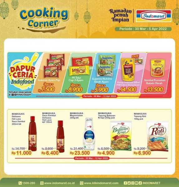 Promo Indomaret Super Hemat Periode 30 Maret-5 April 2022