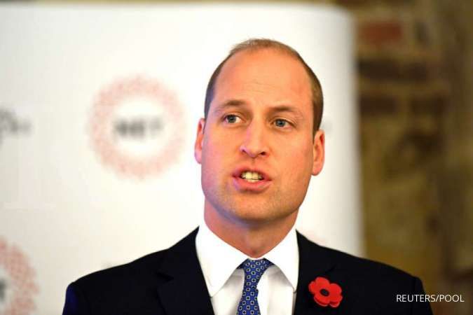 Pangeran Inggris William terinfeksi Covid-19 cukup parah pada April 