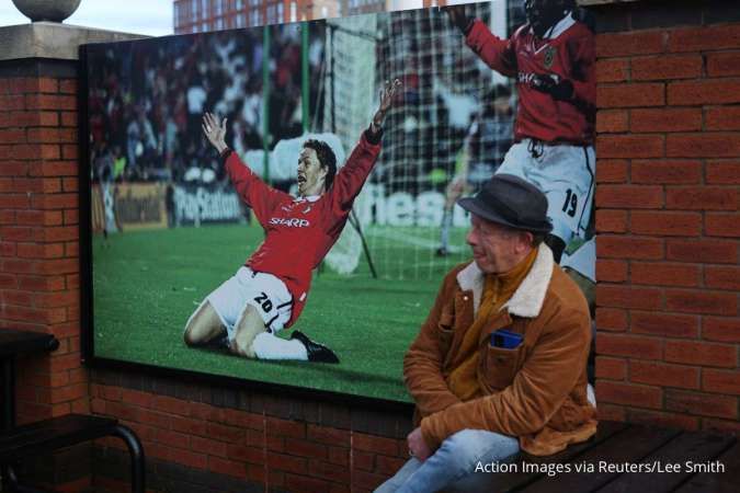 SOCCER-ENGLAND-MUN-Stadion Old Trafford