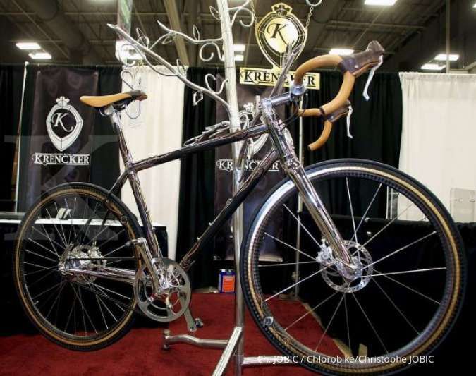 Sepeda termahal urutan ke-10: Phanuel Krencker's 'Bicylettes de Luxe' (US$ 34.425/ Rp 509 jutaan)