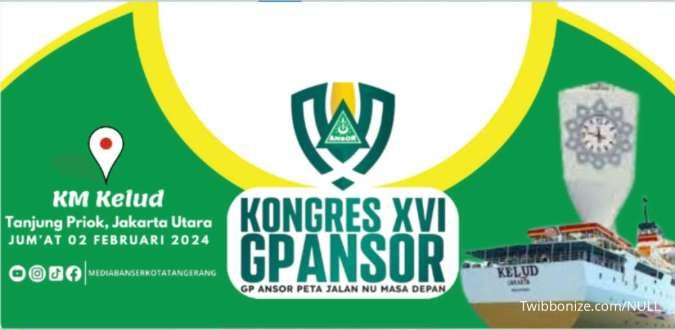 Twibbon Kongres GP Ansor 2024