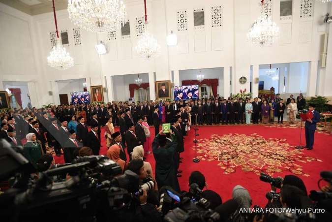 Susunan lengkap menteri dan wakil menteri Kabinet Indonesia Maju