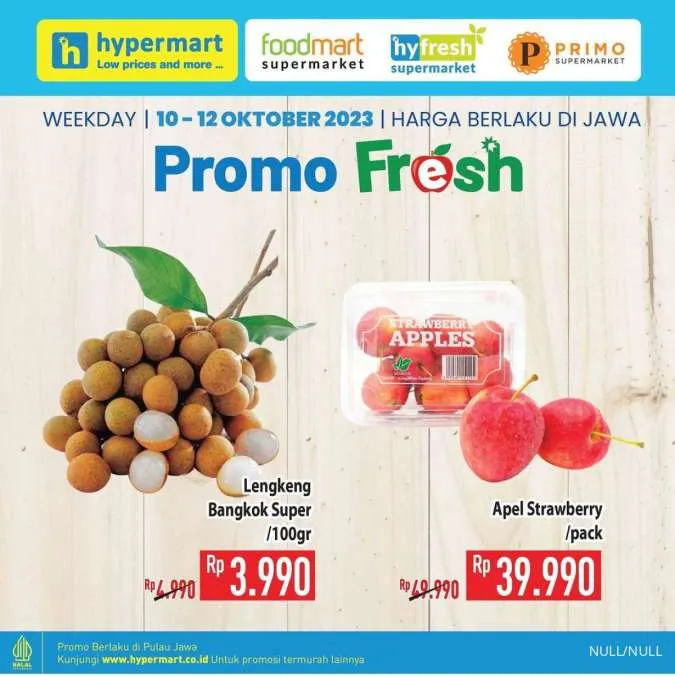 Promo Hypermart Hyper Diskon Weekday Terbaru 10-12 Oktober 2023