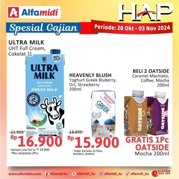 Promo Alfamidi Hemat Satu Pekan Periode 28 Oktober-3 November 2024