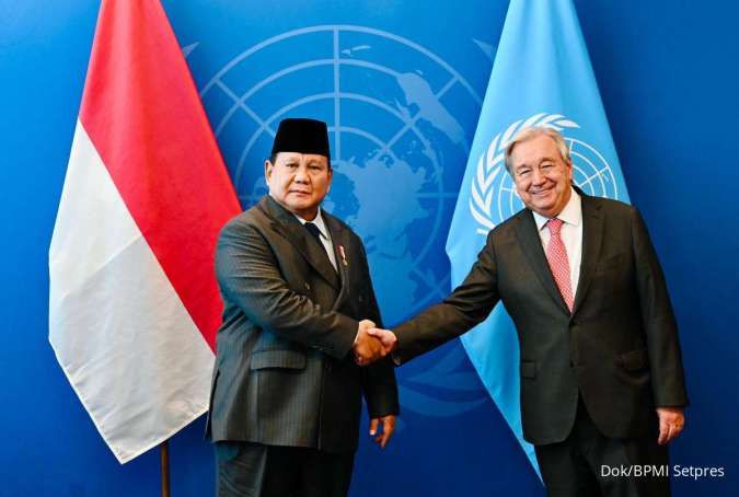 Presiden Prabowo Bertemu Sekjen PBB, Bahas Penyelesaian Konflik di Palestina