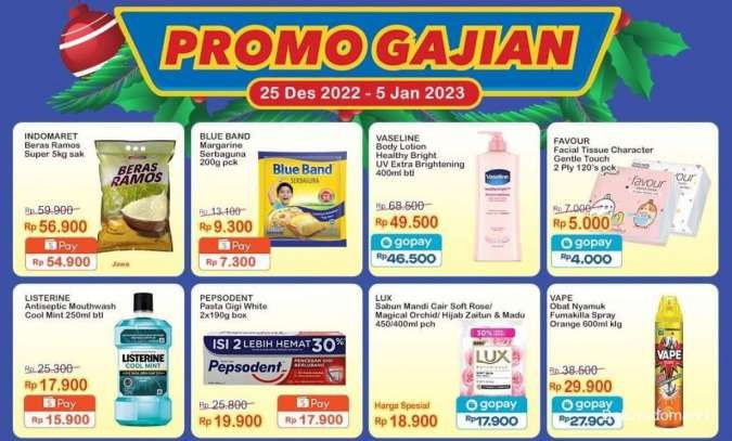 Promo Gajian Indomaret sampai 5 Januari 2023, Aneka Produk Lebih Murah