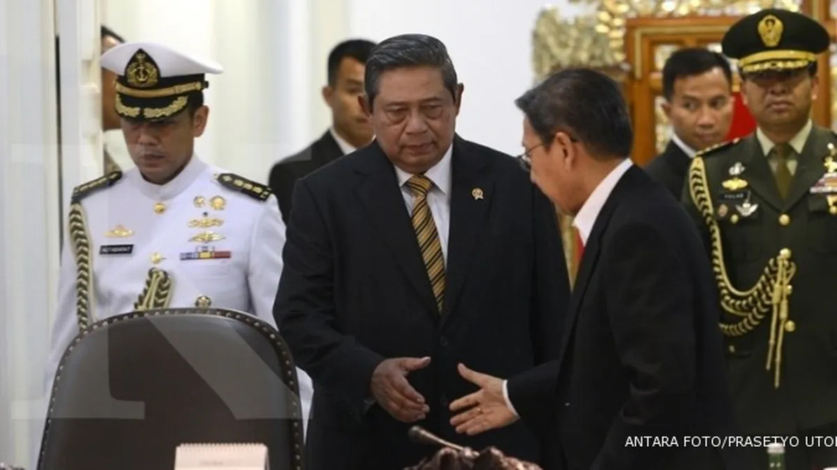 Penjelasan Boediono sinyal peluru untuk SBY?