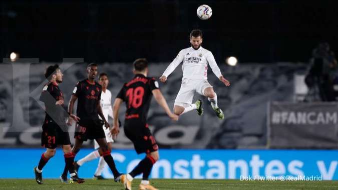 Real Madrid vs Real Sociedad: Imbang 1-1, gol Vinicius selamatkan Los Blancos