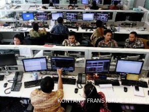 Kenaikan 93 saham belum mampu mendongkrak indeks di sesi II