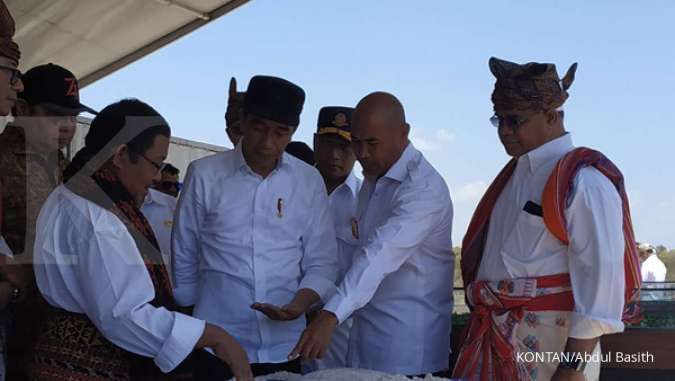 Jokowi mendorong investasi masuk ke NTT untuk produksi garam 